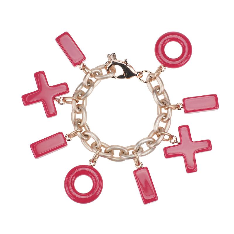 camps & camps armband orchid tic tac toe bracelet