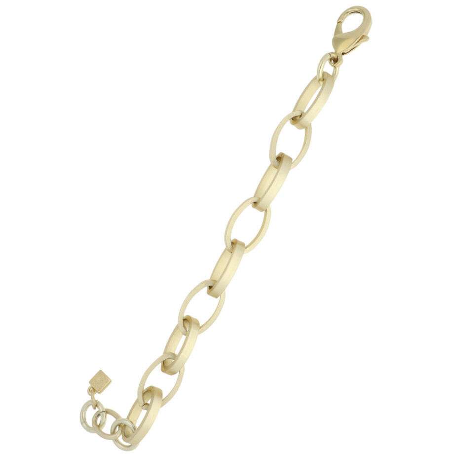 camps & camps Armband Oval Aluminium Link