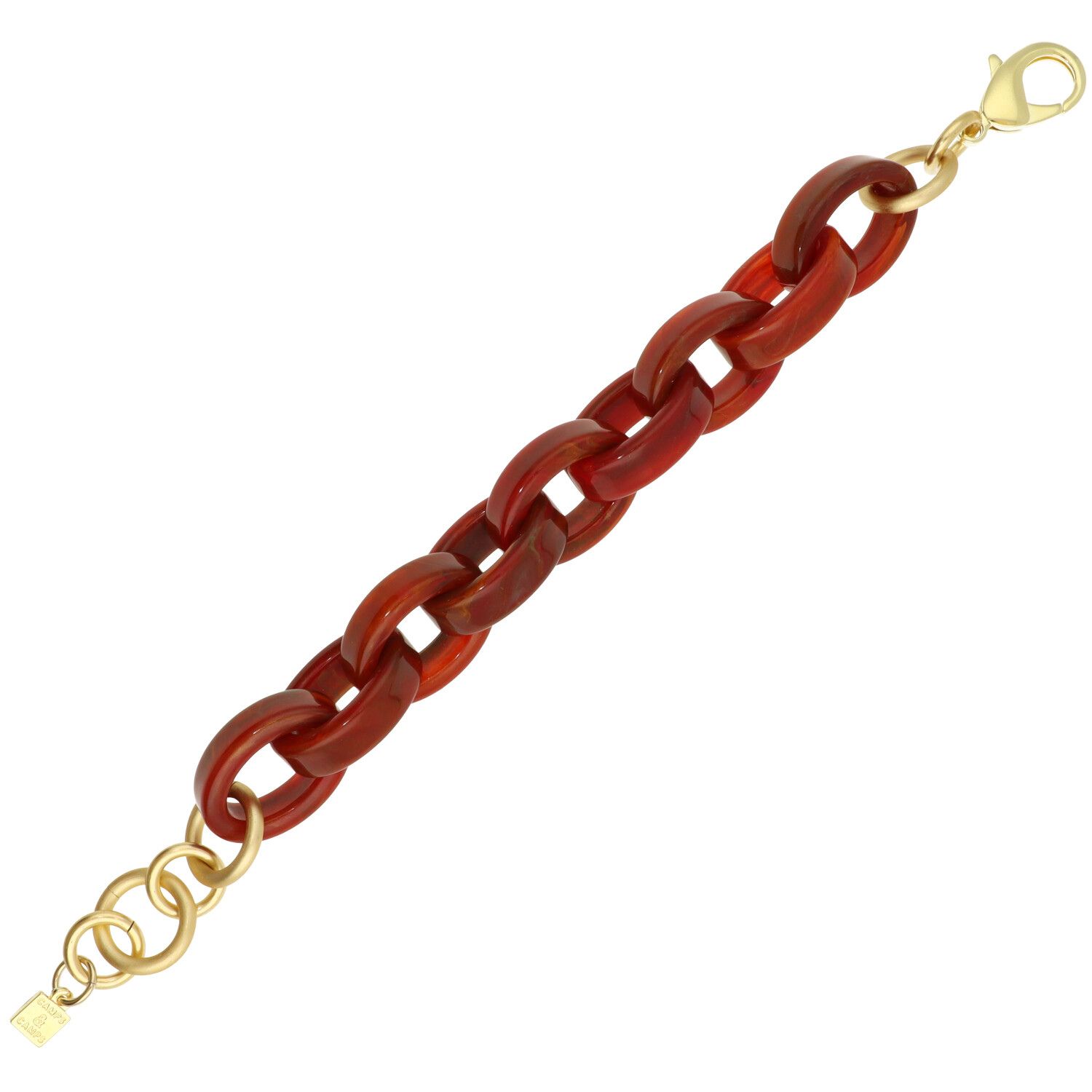 camps & camps Armband Oval Resin Link