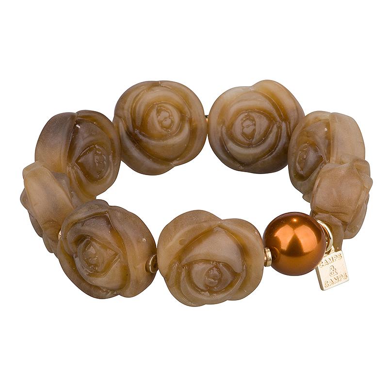 camps & camps armband Roses and pearls bracelet