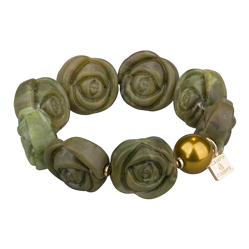 camps & camps armband Roses and pearls bracelet