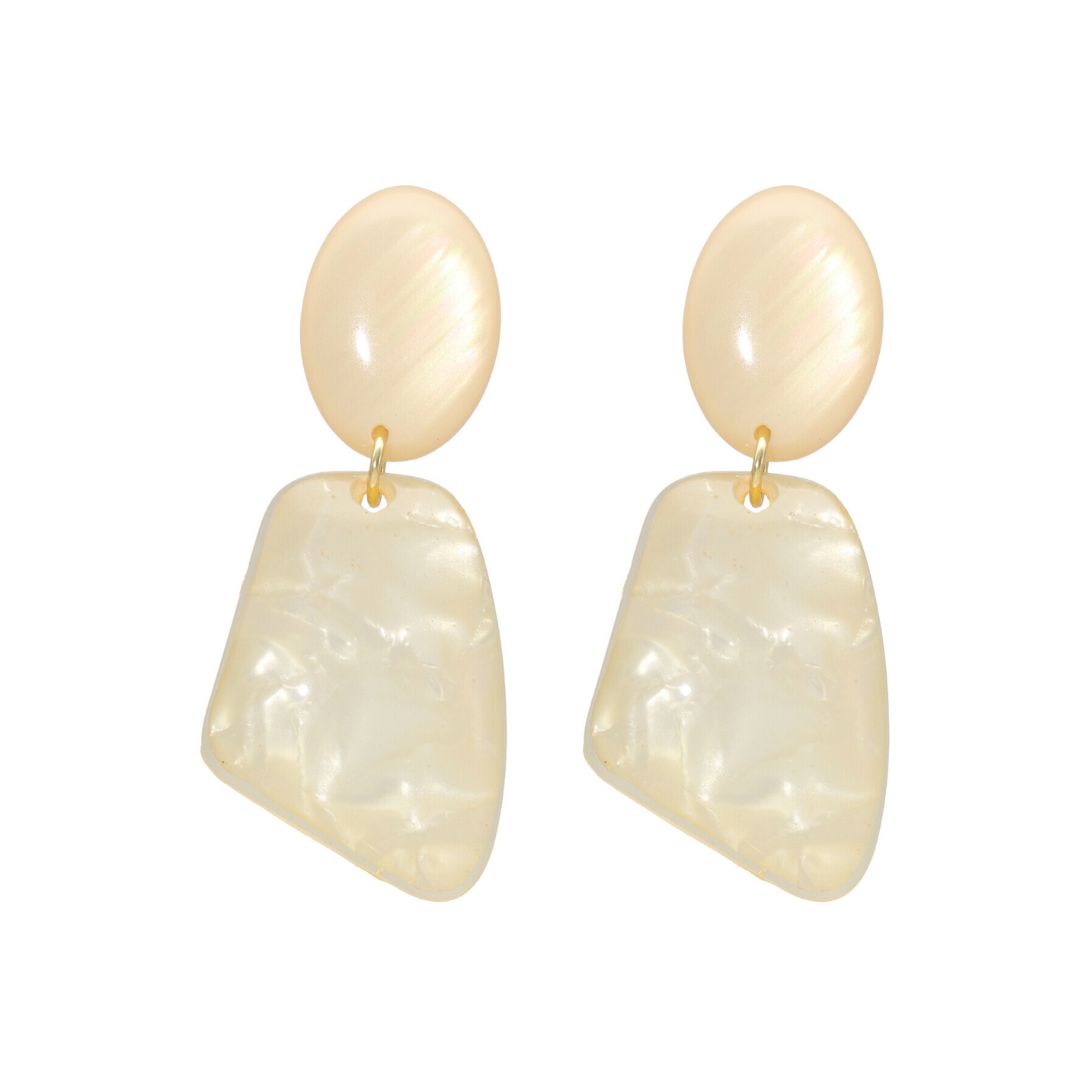 camps & camps clipsen Clip-on Ivory Pearl Earrings