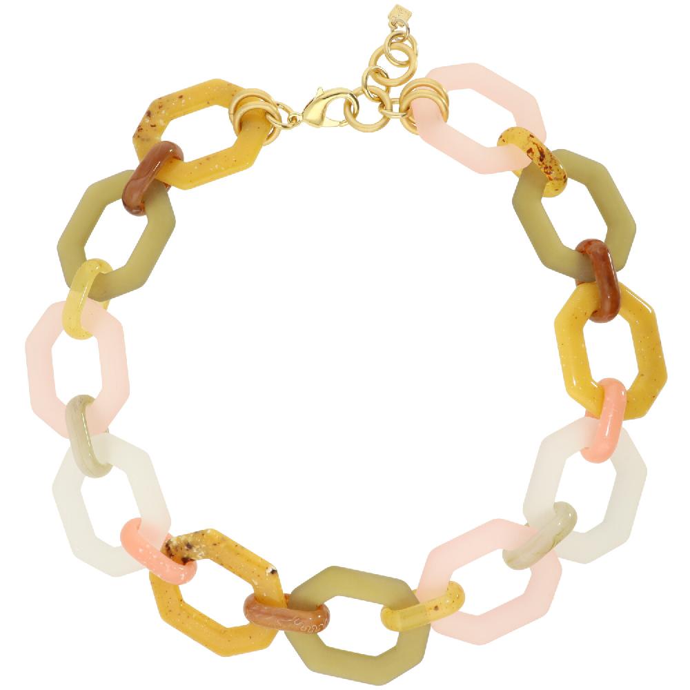 camps & camps collier Bold Hexagon Chain