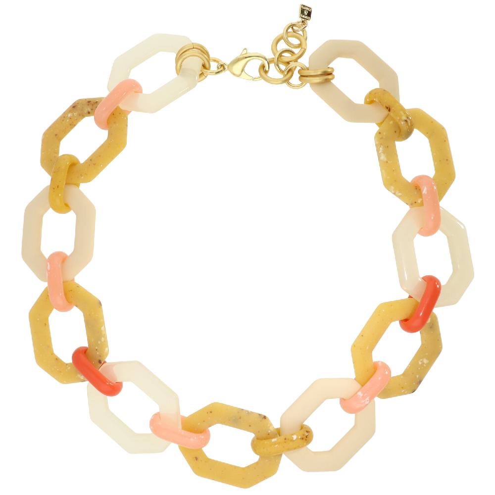 camps & camps collier Bold Hexagon Chain