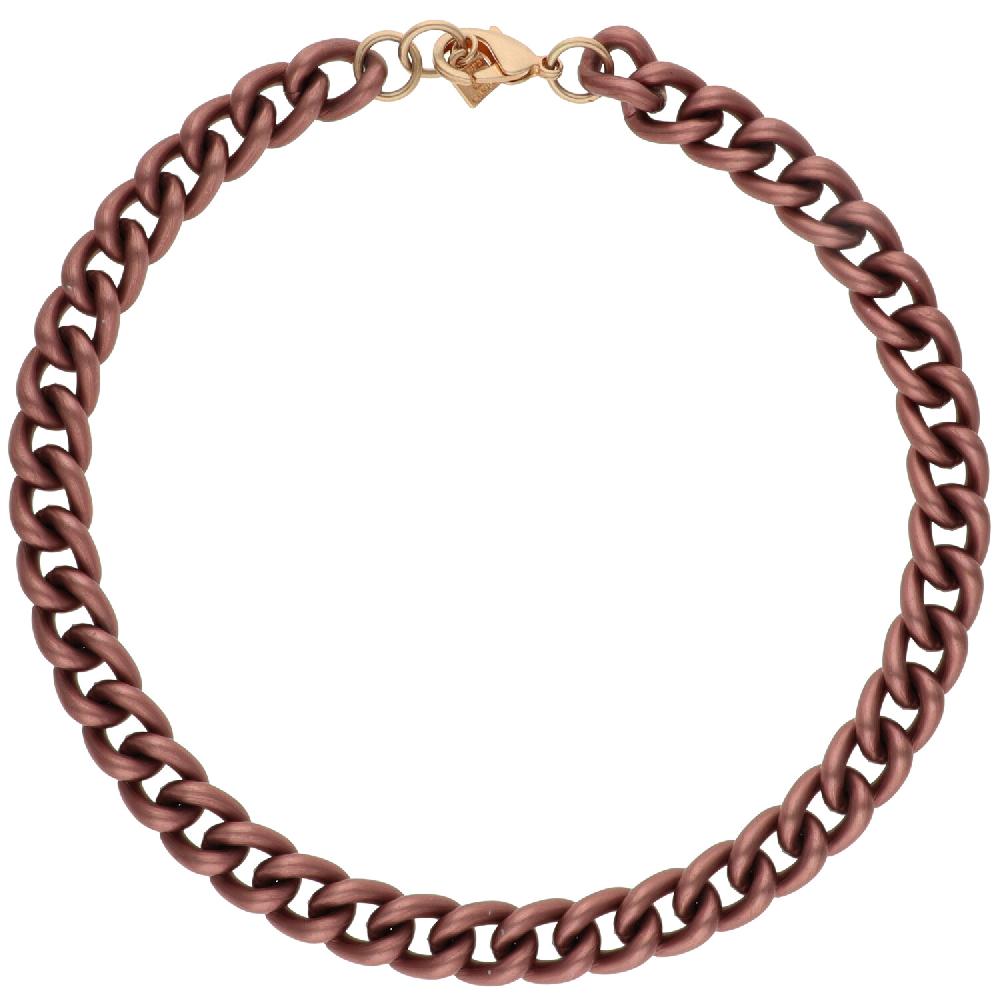 camps & camps collier burgundy chain