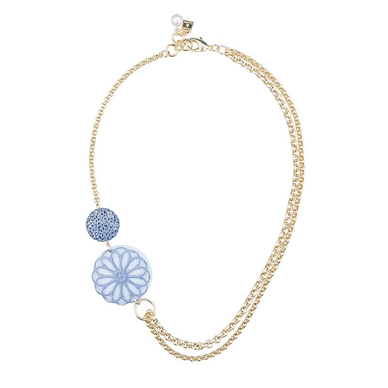 camps & camps collier filigrain flower necklace