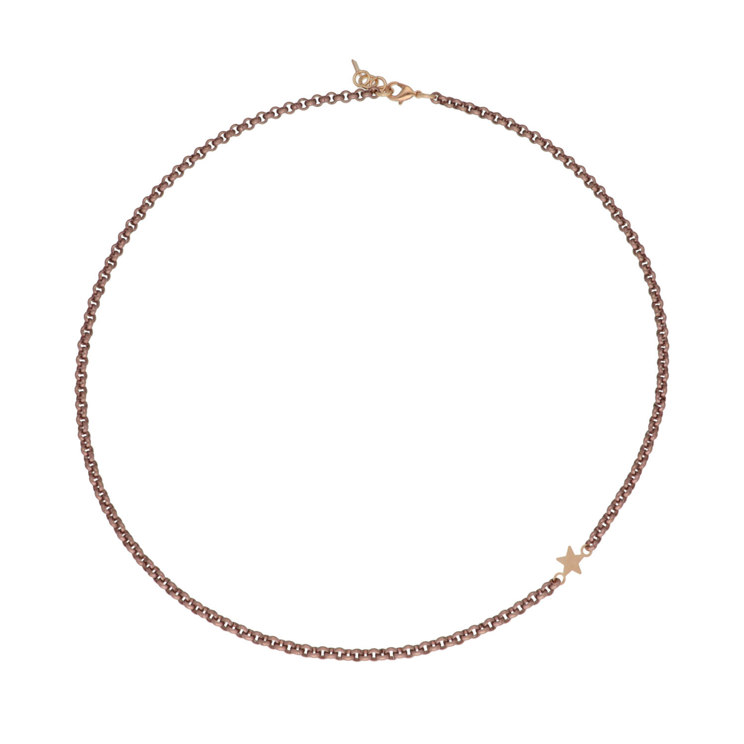 camps & camps Collier Fine Jasseron Aluminium