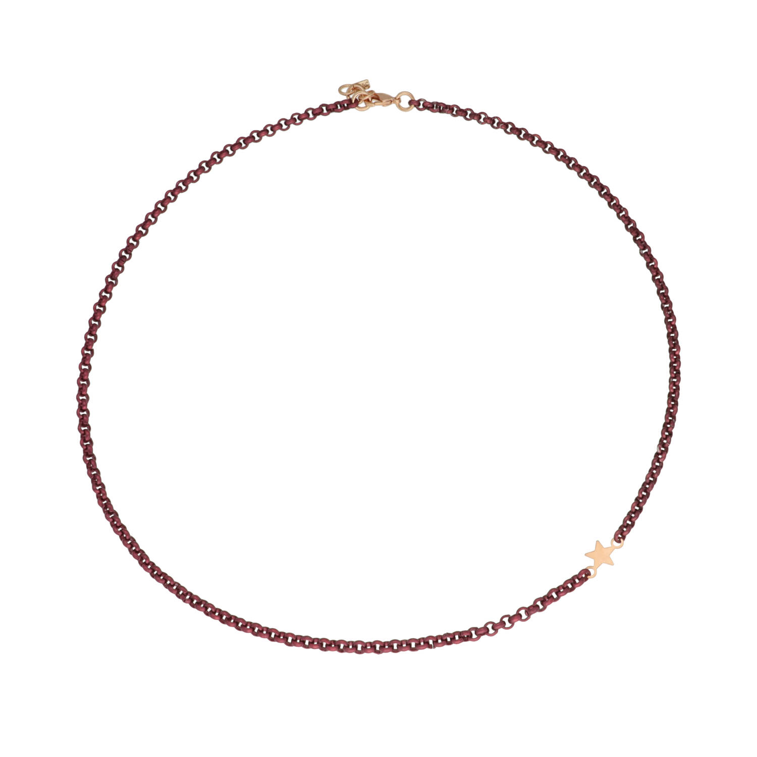 camps & camps Collier Fine Jasseron Aluminium