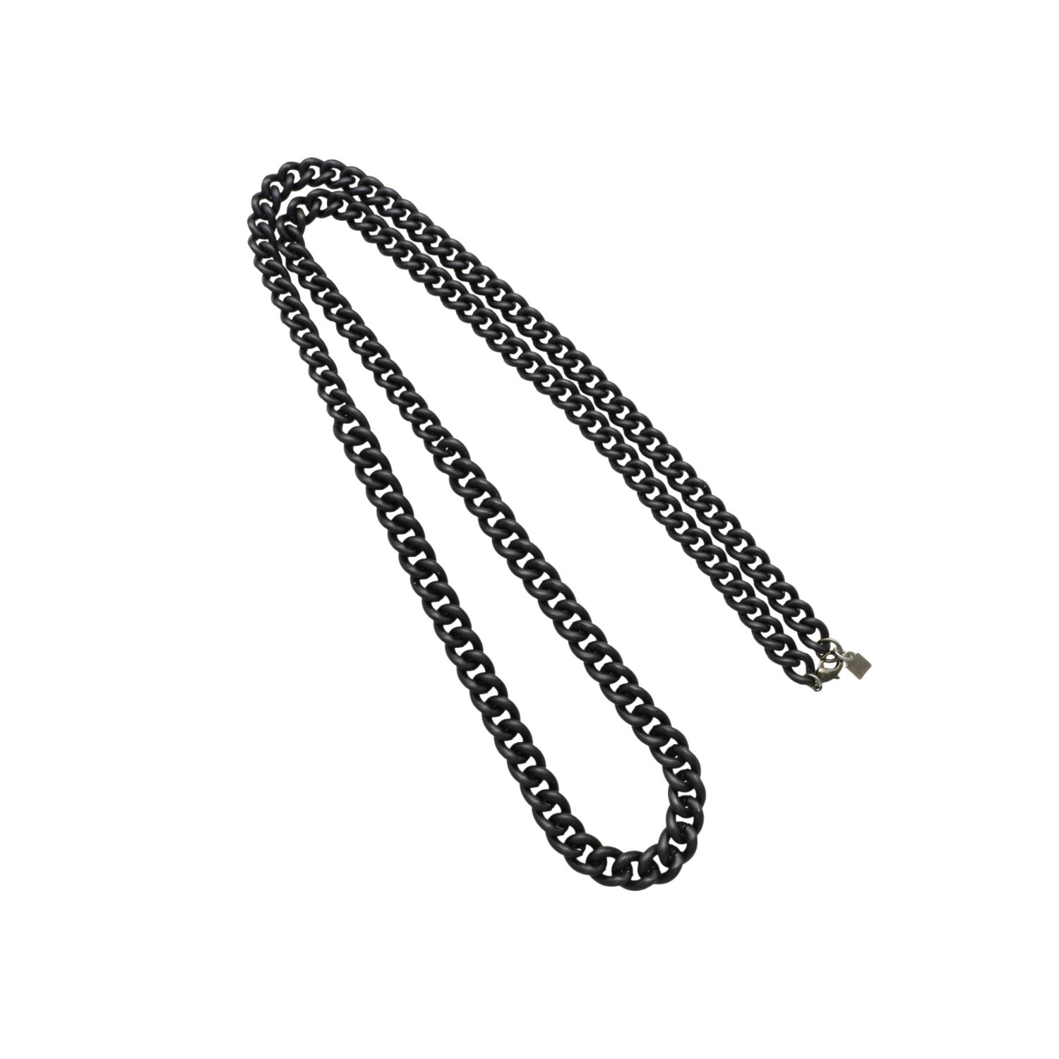 camps & camps Collier Long Black venetian chain