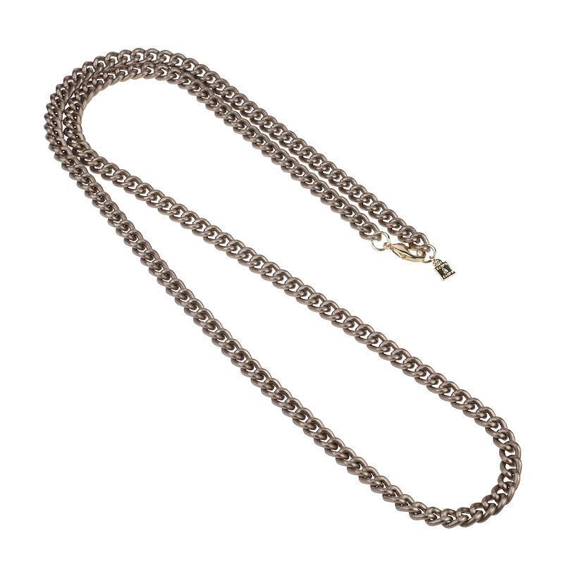 camps & camps collier long bronze gourmet chain