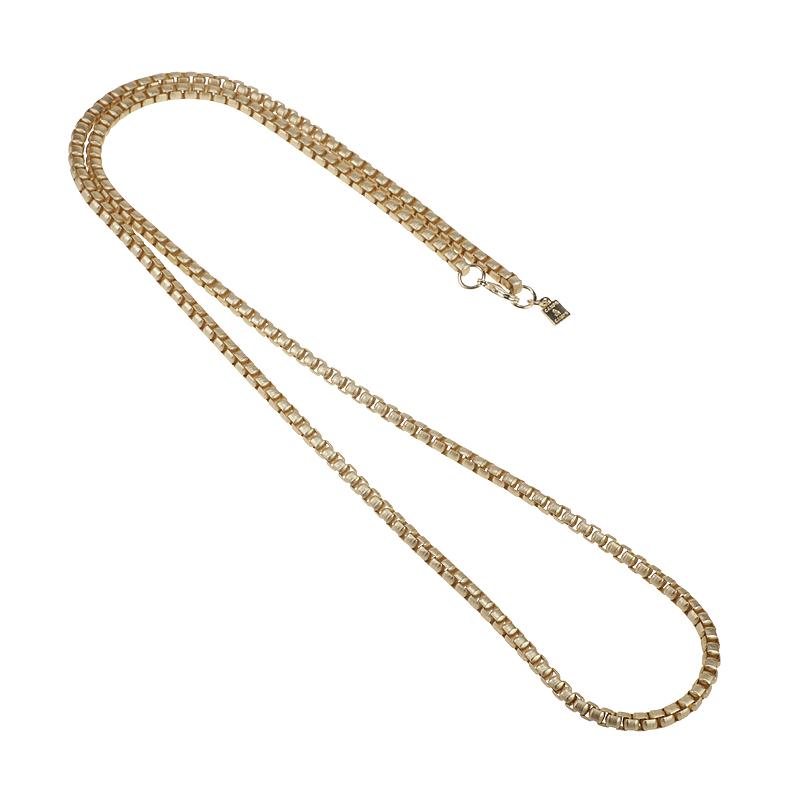 camps & camps collier long gold venetian chain