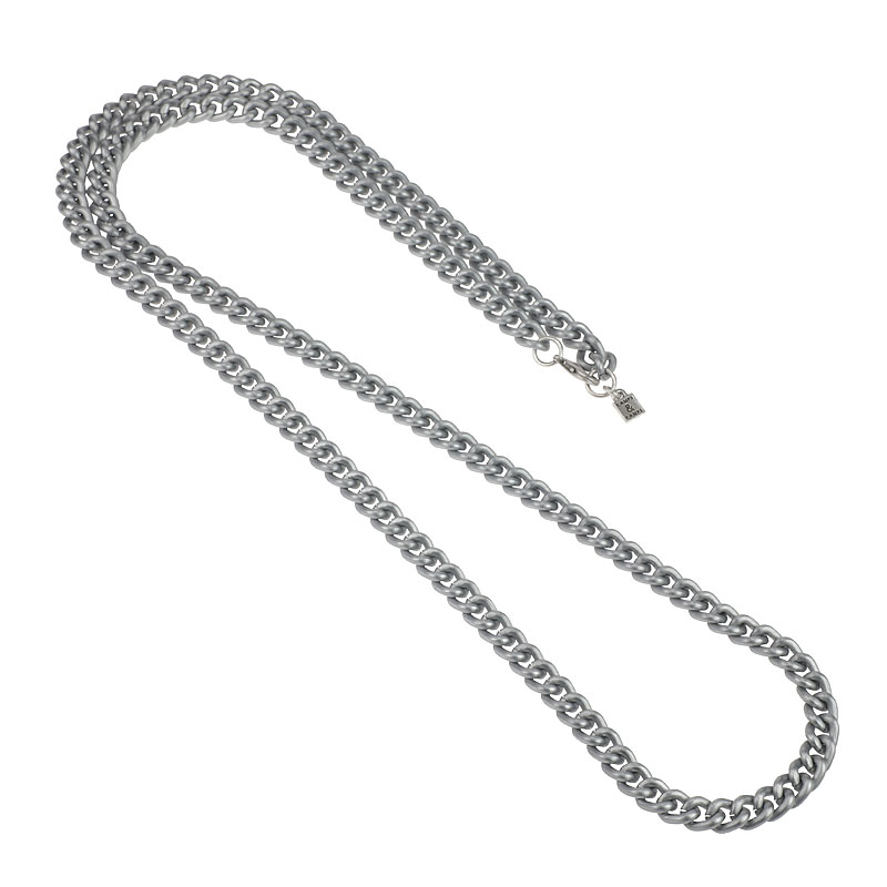 Camps & Camps Collier Long Silver Gourmet Chain