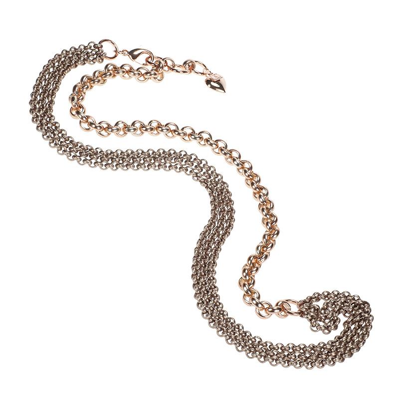 camps & camps collier rose multi fashion chain