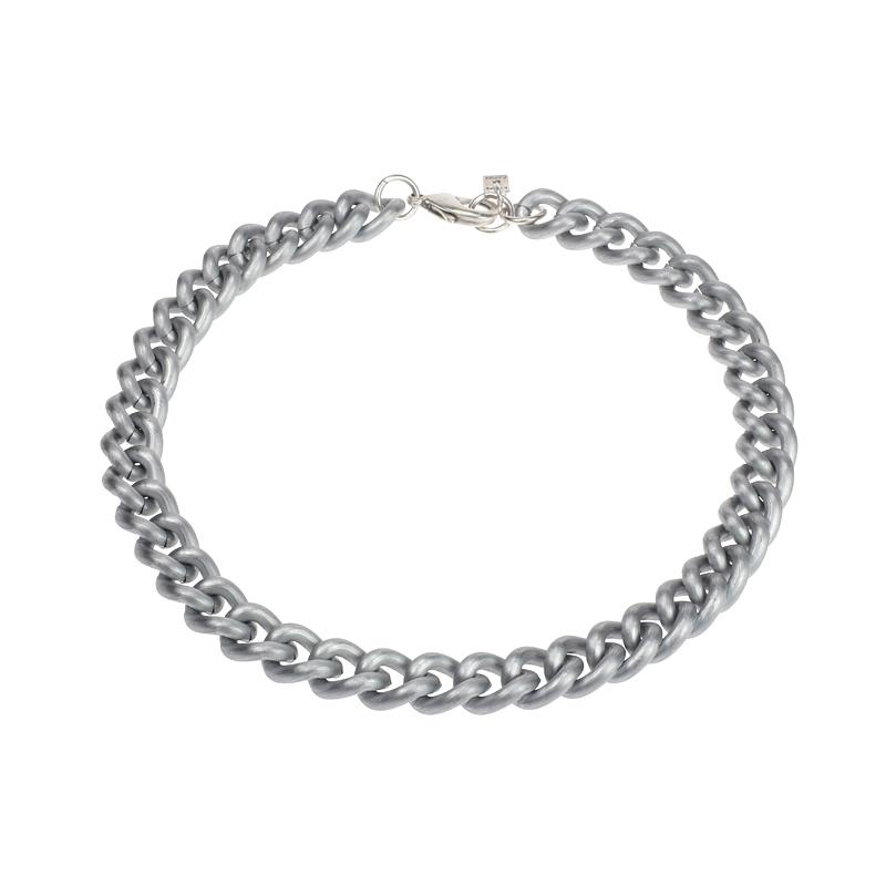 Camps & Camps Collier Satin Silver Chain