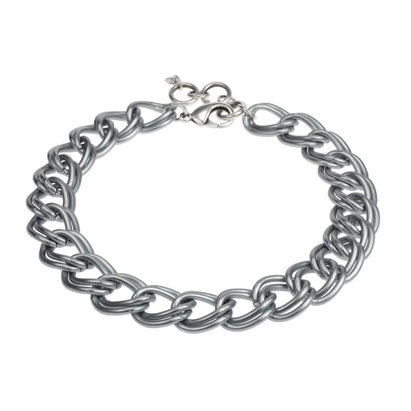 camps & camps collier silver double gourmet chain