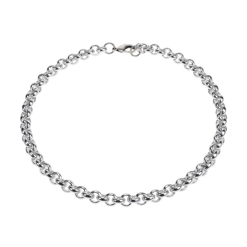 Camps & Camps Collier Silver Jasseron Chain