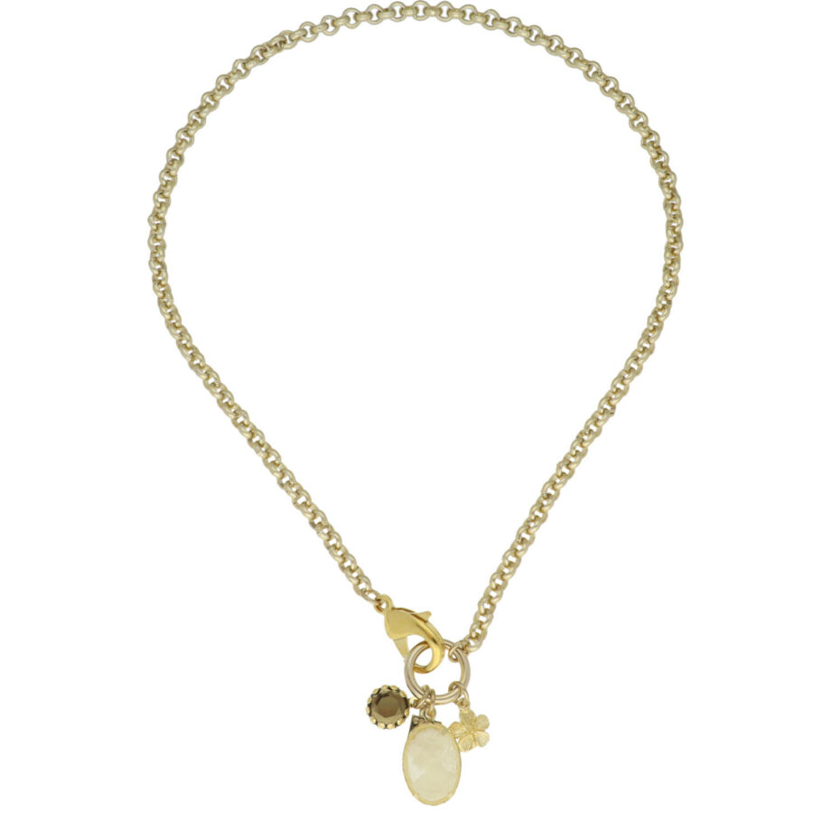 camps & camps Collier Vintage Jasseron Cameo