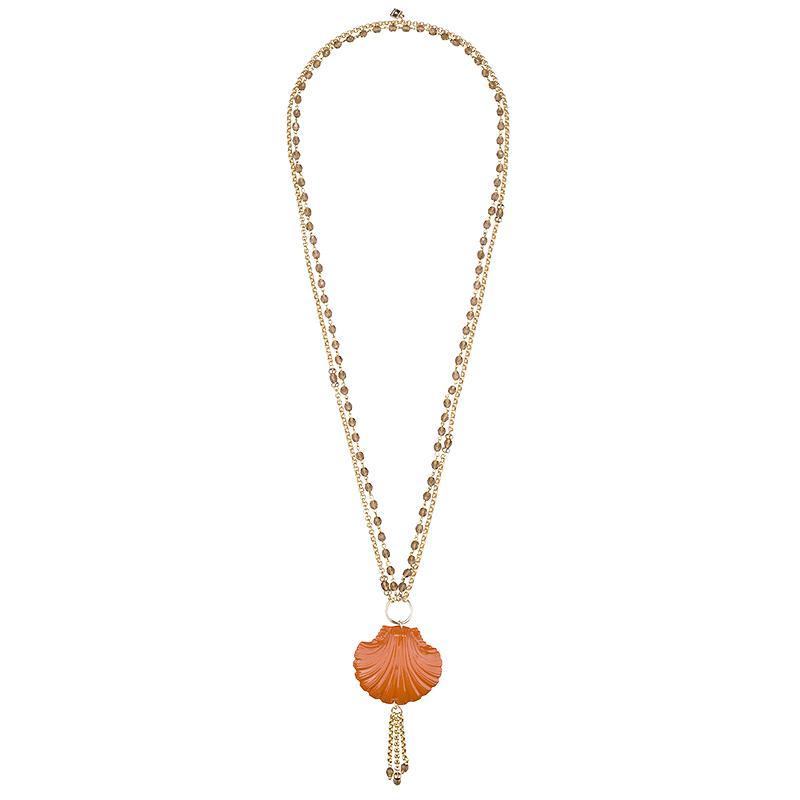 camps & camps collier vogue shell necklace