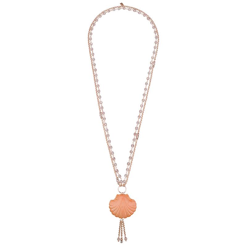 camps & camps collier vogue shell necklace