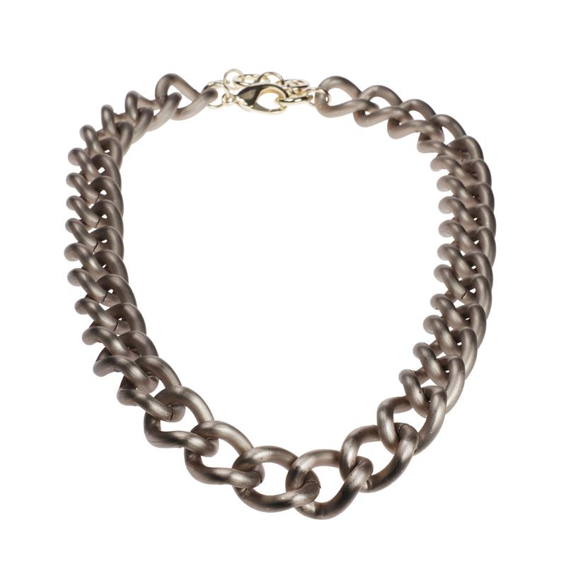 camps & camps collier XL bronze open gourmet chain