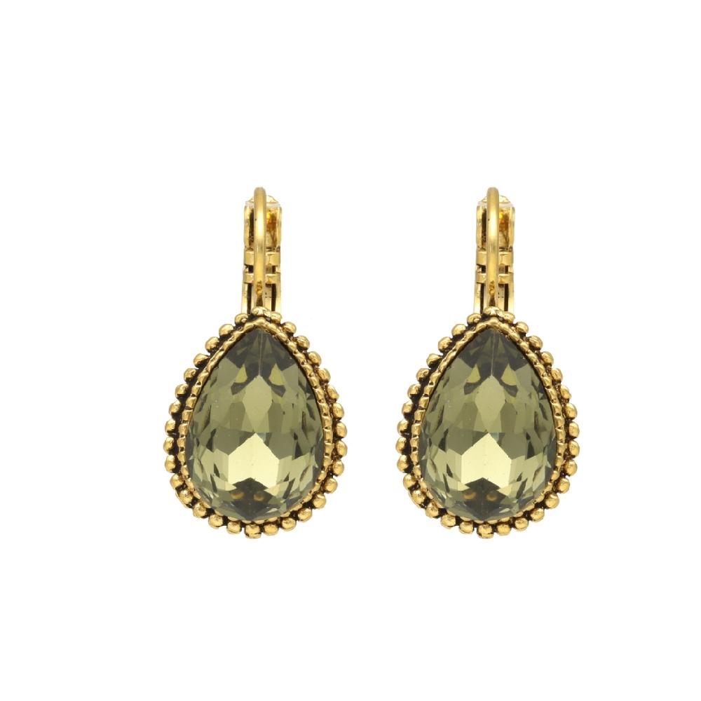 Camps & Camps Oorbellen Black Diamond