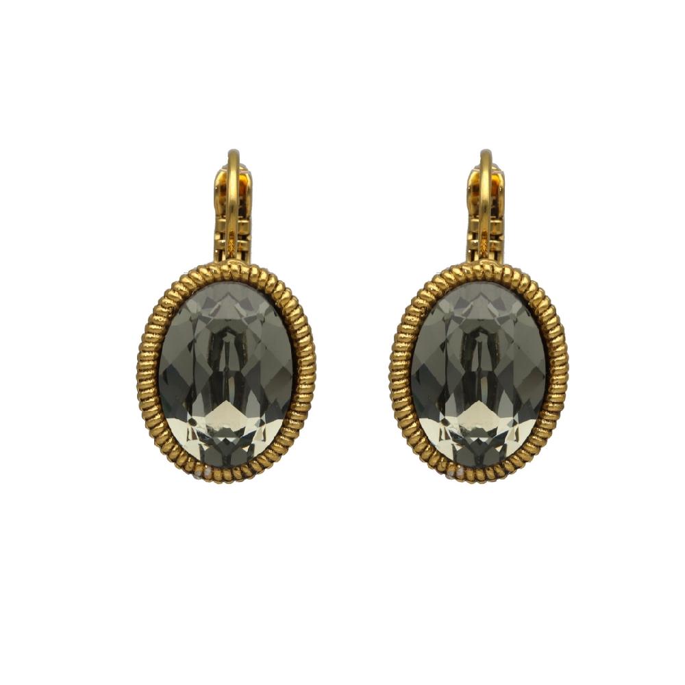 Camps & Camps Oorbellen Black Diamond