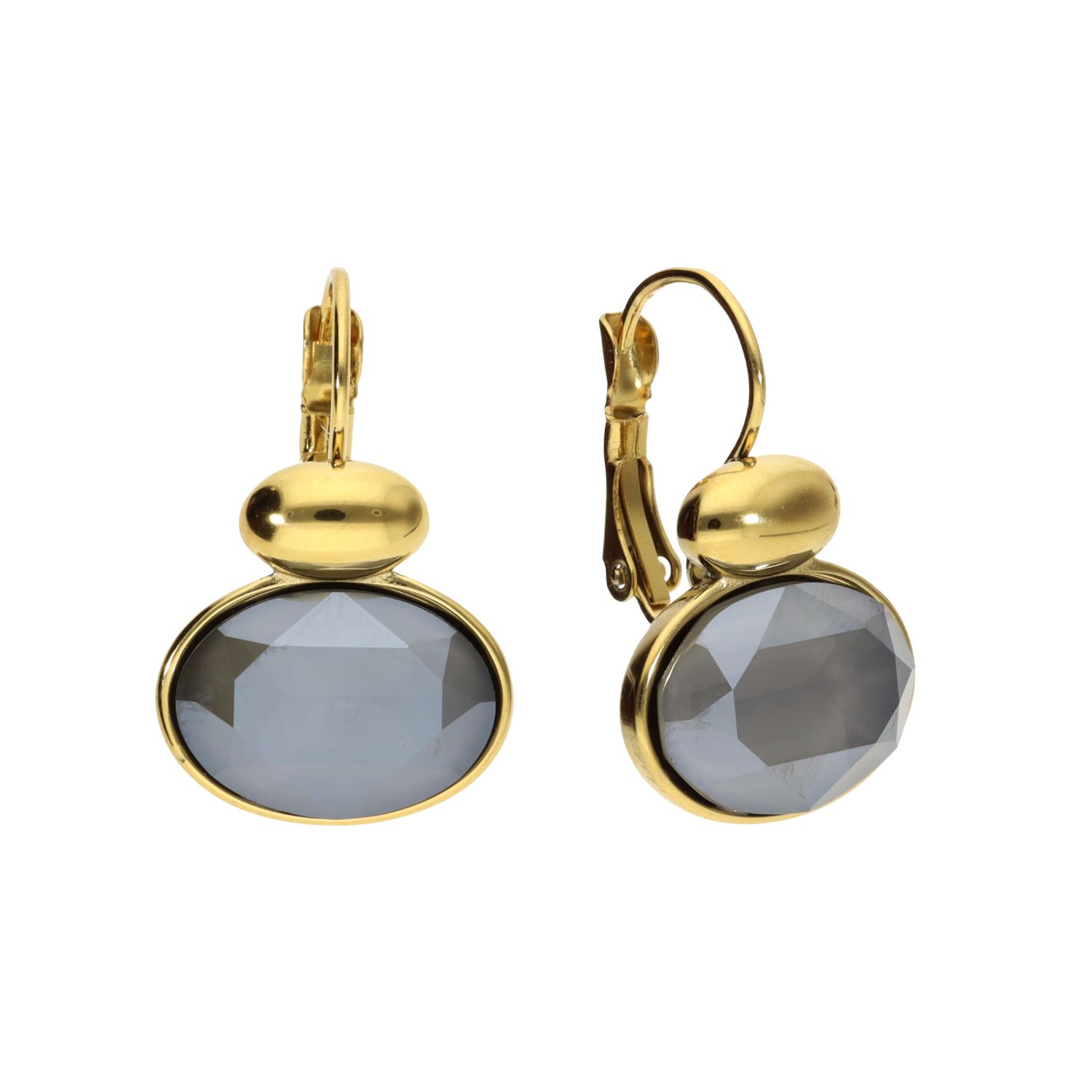 camps & camps oorbellen Dark Grey