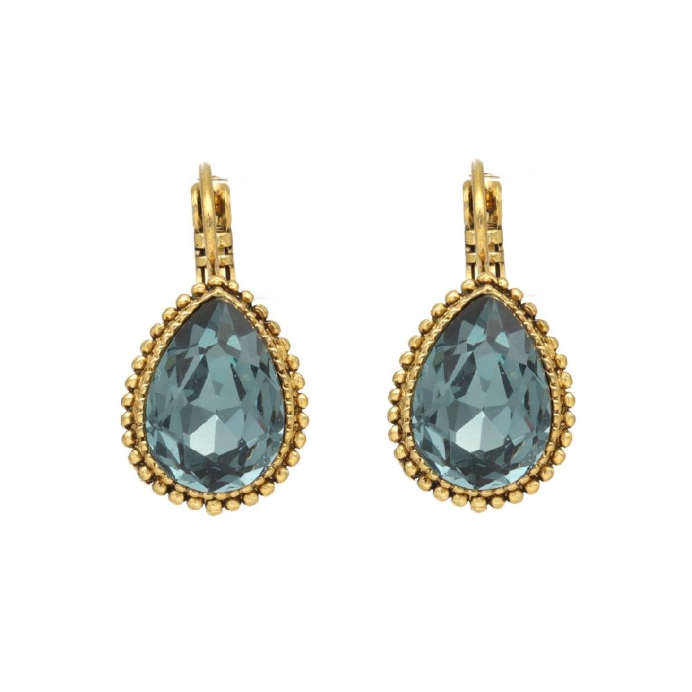 camps & camps oorbellen Denim Blue