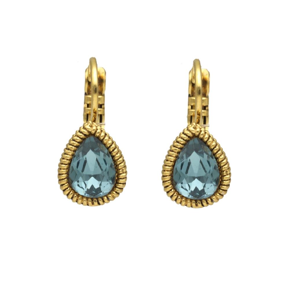 camps & camps oorbellen Denim Blue