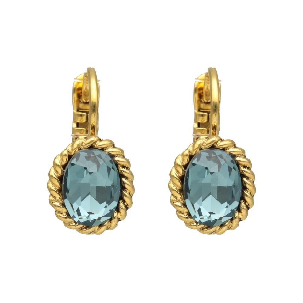 camps & camps oorbellen Denim Blue