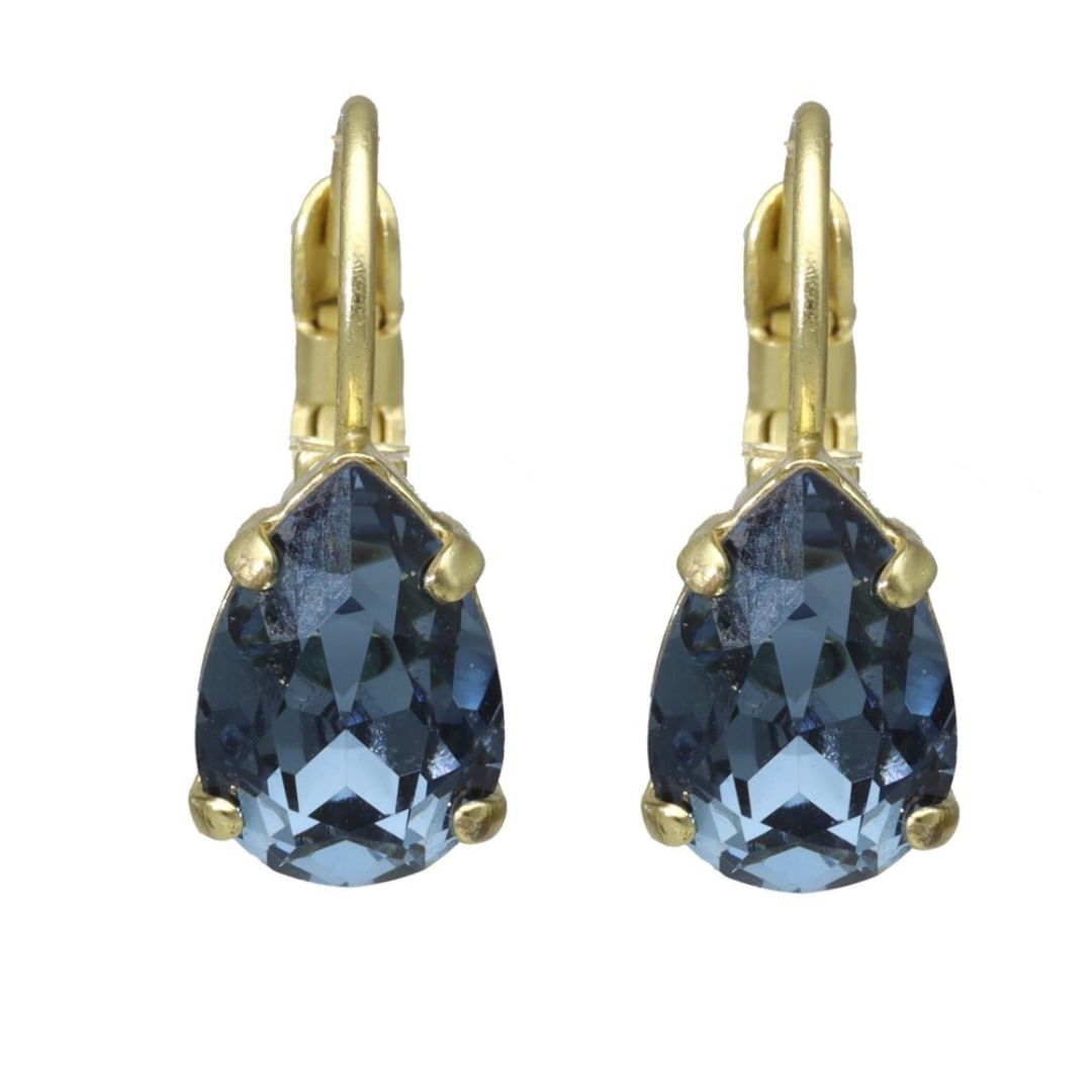 camps & camps oorbellen Denim Blue