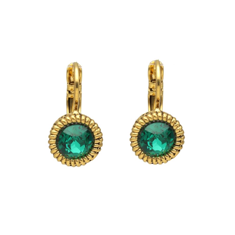 camps & camps oorbellen Emerald