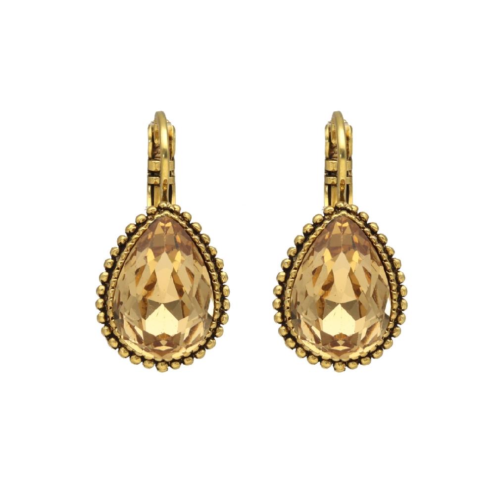 camps & camps oorbellen Golden Shadow