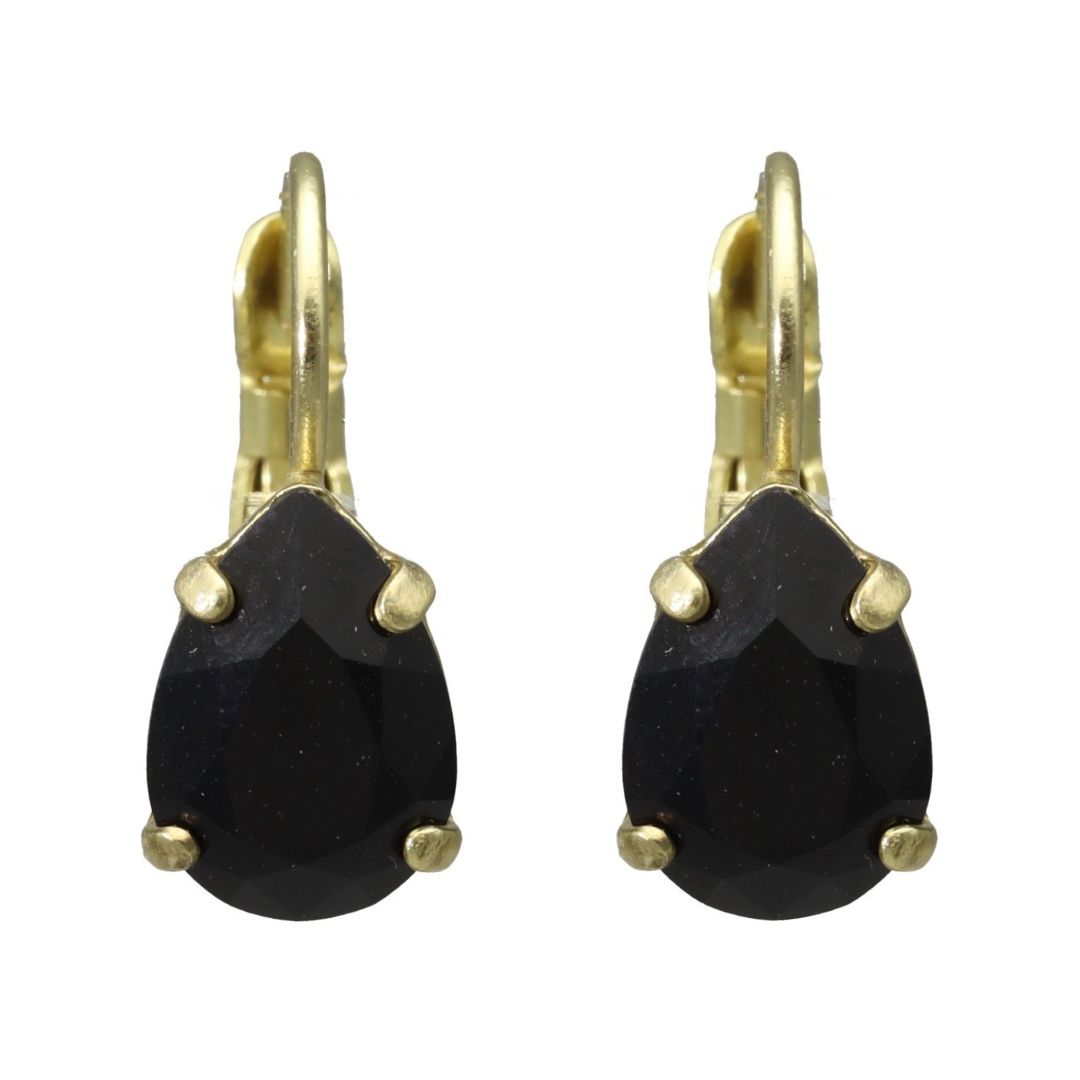 camps & camps oorbellen Jet Black