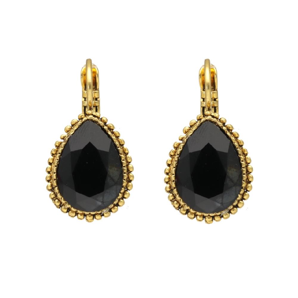 Camps & Camps Oorbellen Jet Black