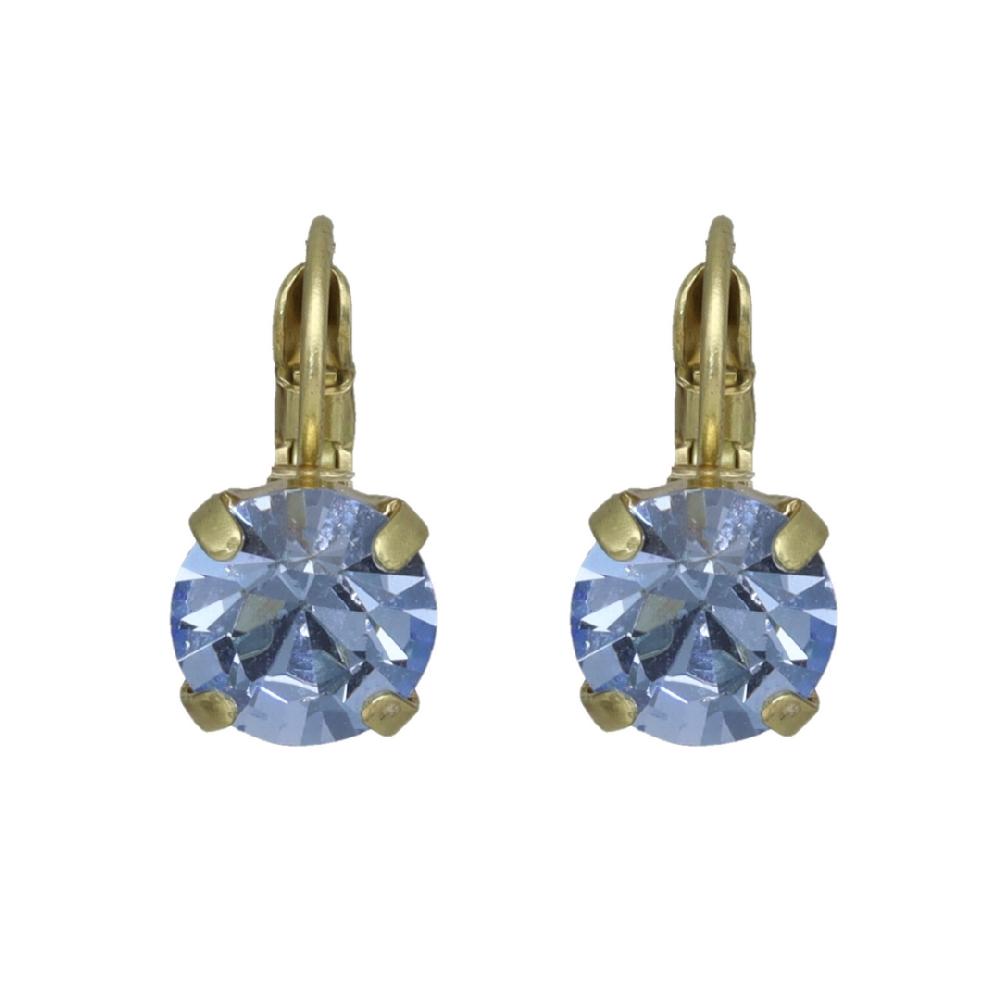 camps & camps oorbellen Light Sapphire