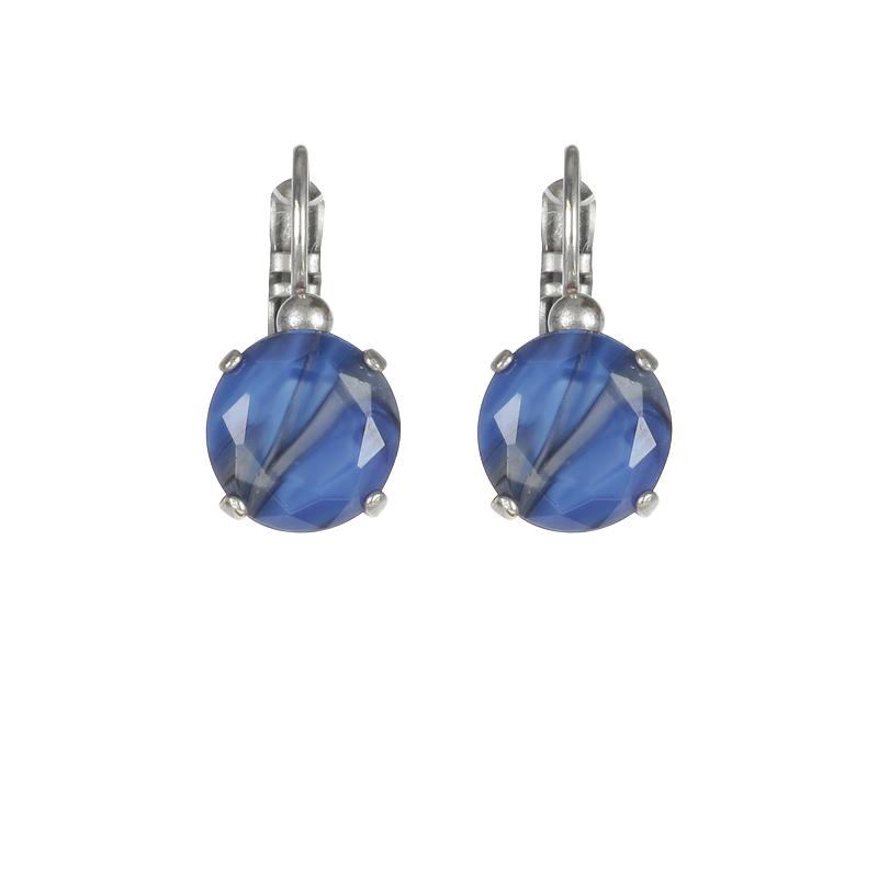 camps & camps oorbellen Navy Grey