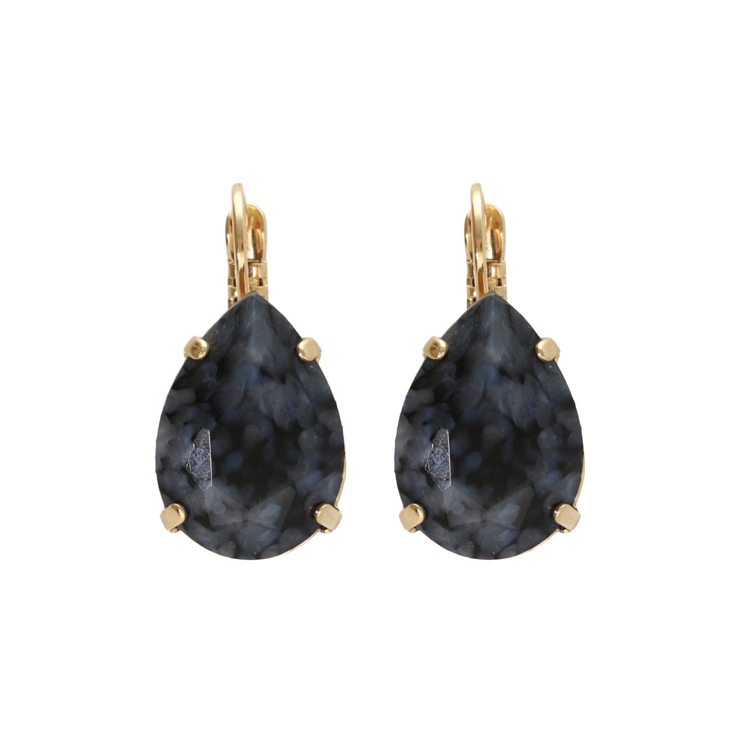 camps & camps oorbellen Onyx