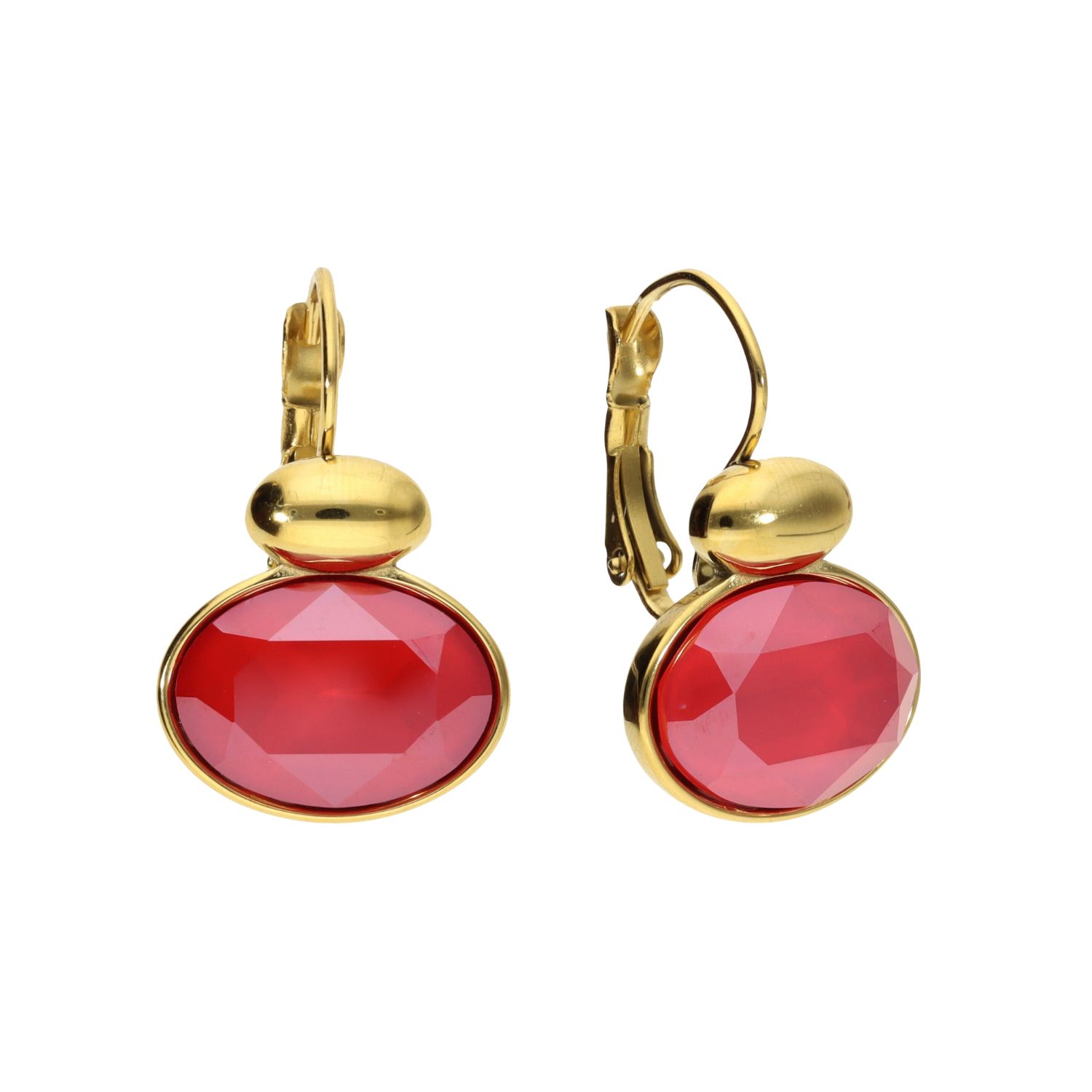 camps & camps oorbellen Red Red