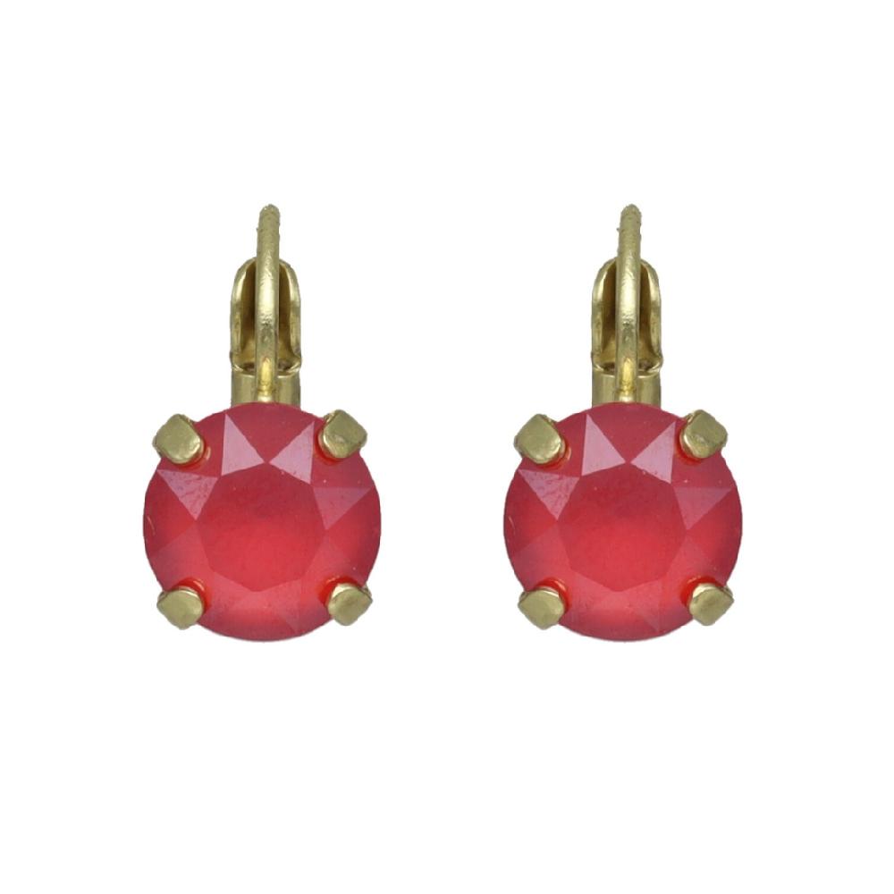 camps & camps oorbellen Royal Red