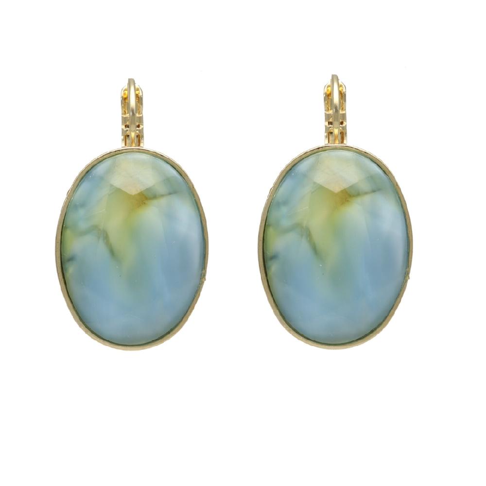 camps & camps oorbellen Sjiek Oval Earrings