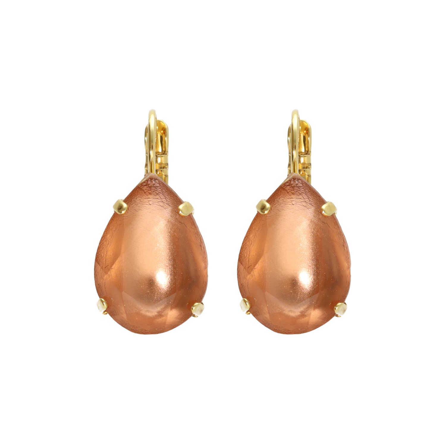 camps & camps oorbellen Vintage Peach Metallic
