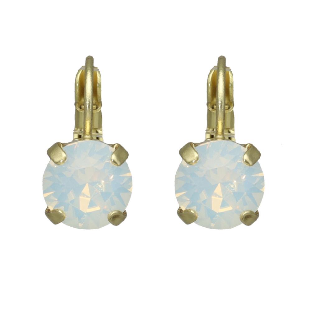 Camps & Camps Oorbellen White Opal