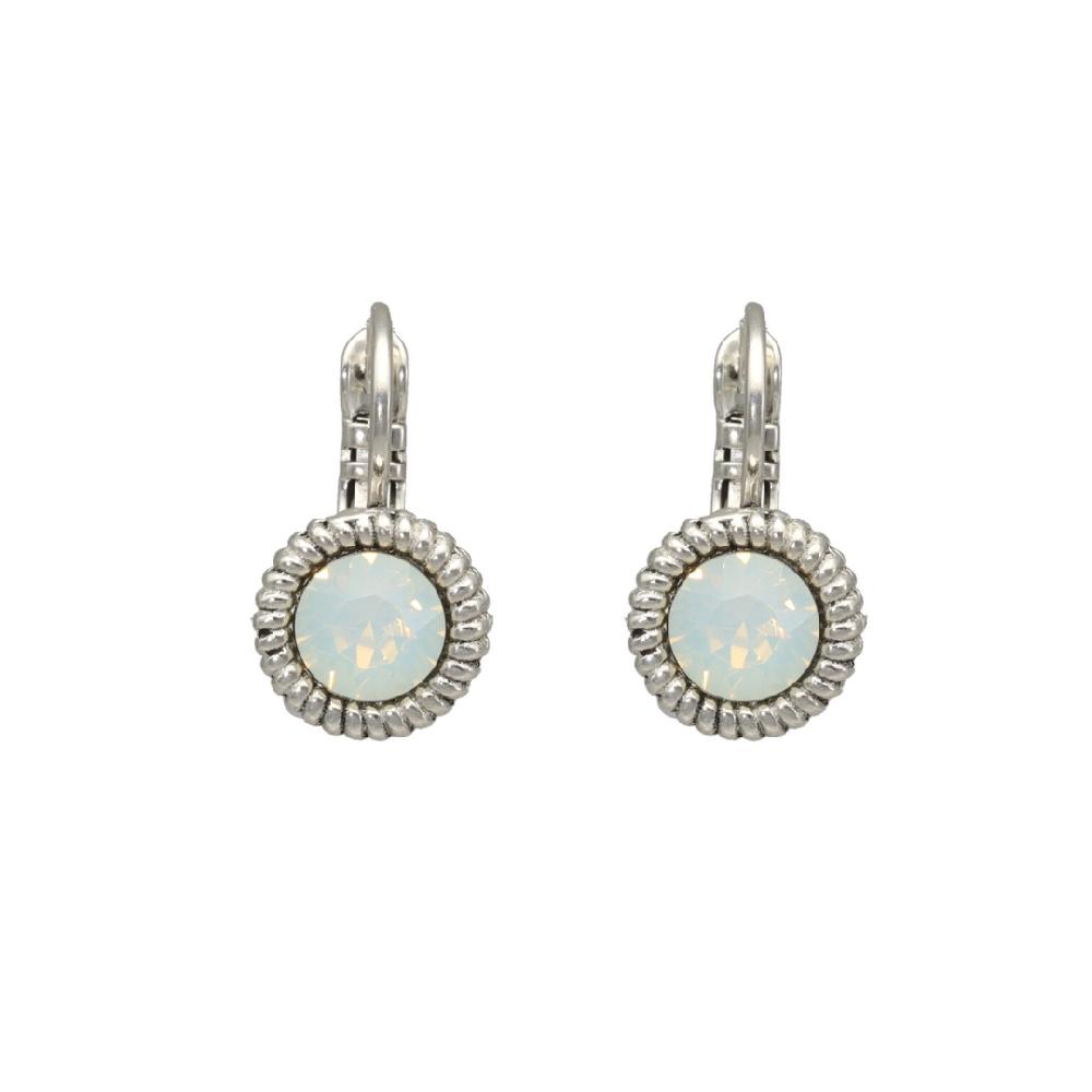 Camps & Camps Oorbellen White Opal