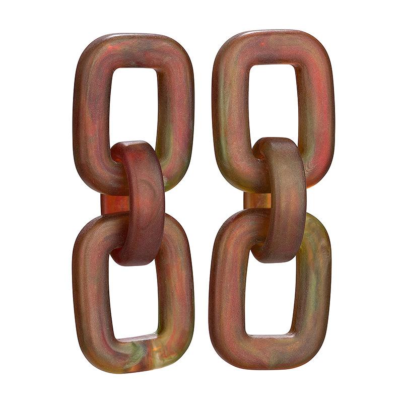 camps & camps Oorhangers bold chunky chain