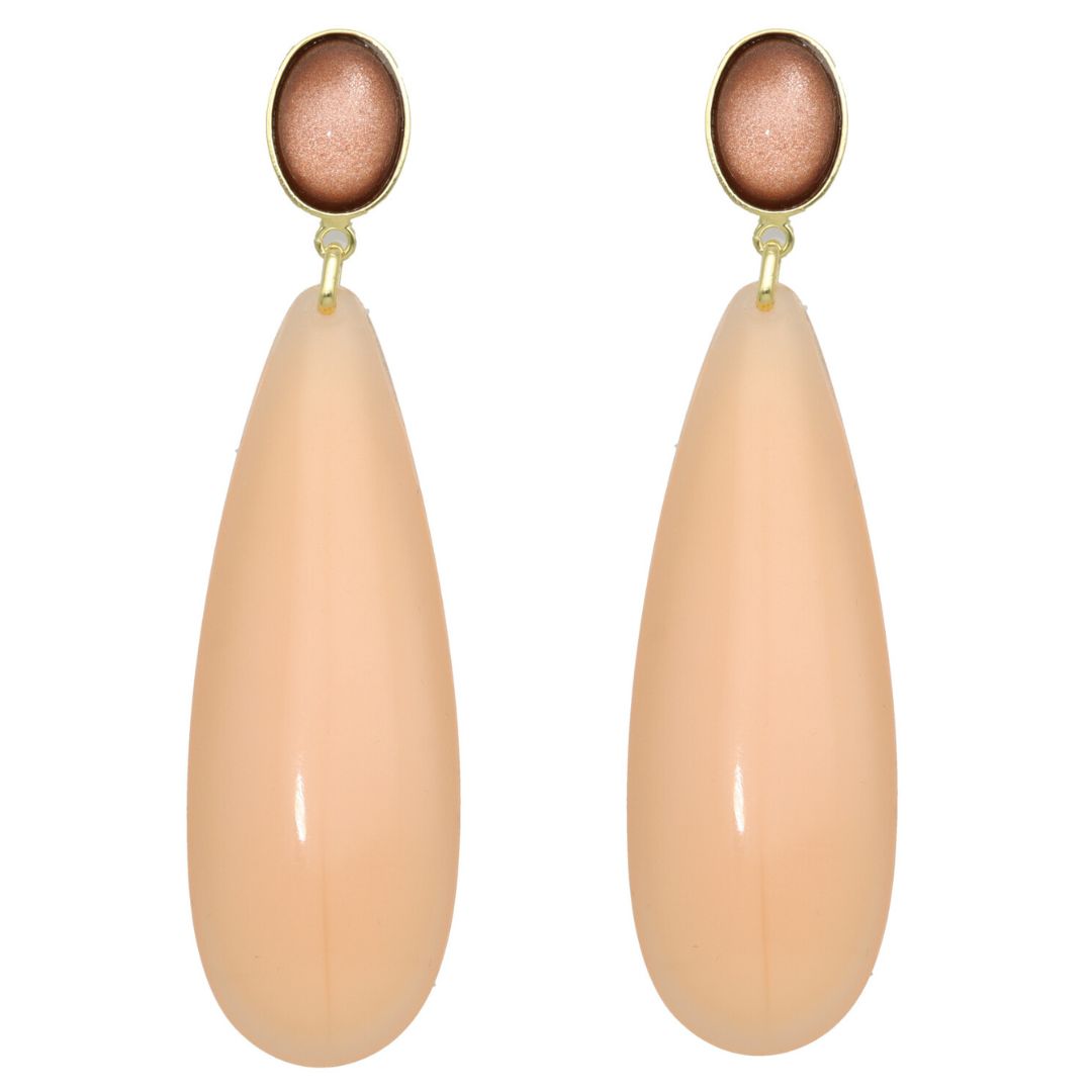 camps & camps oorhangers Chique Oval Dangling Drops