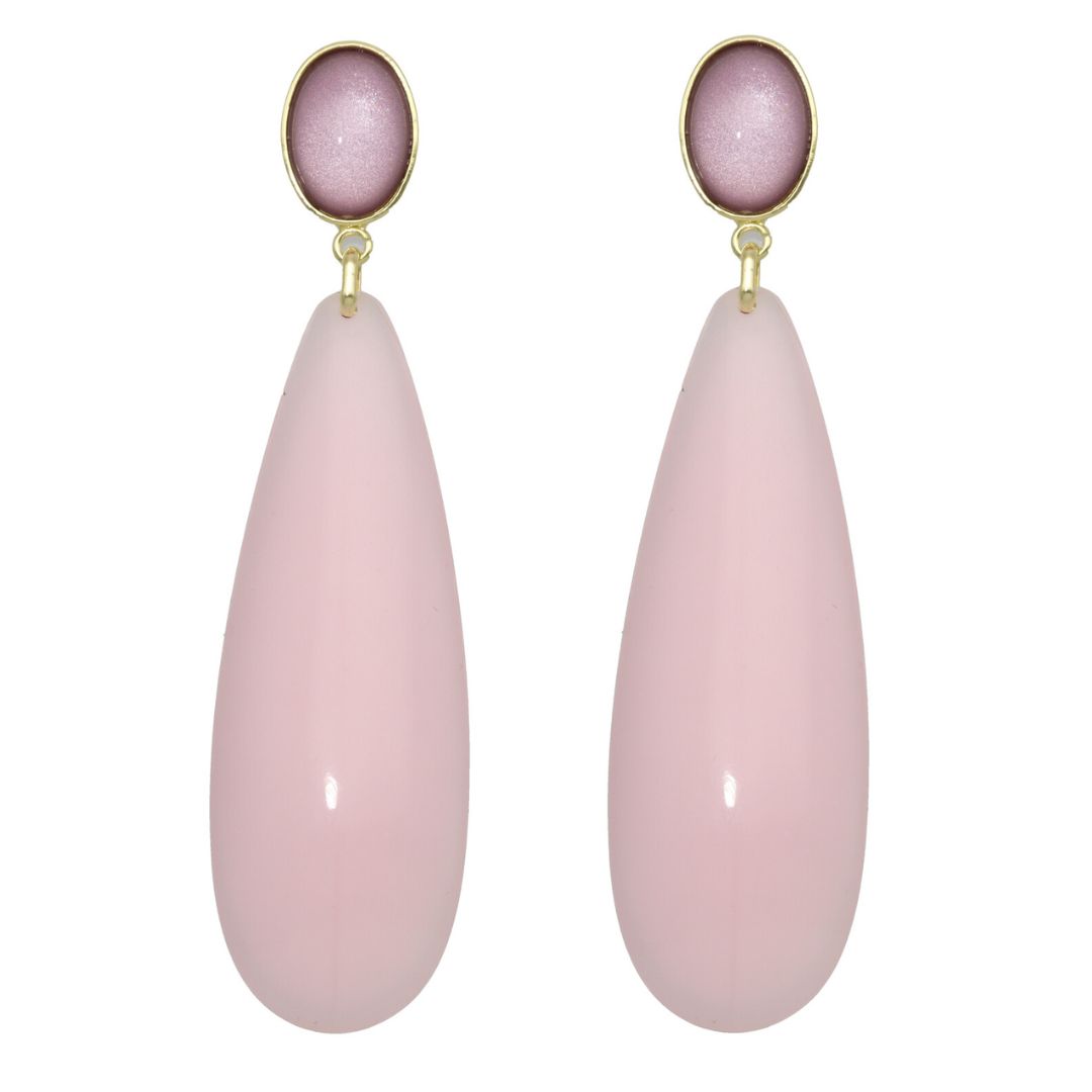 camps & camps oorhangers Chique Oval Dangling Drops