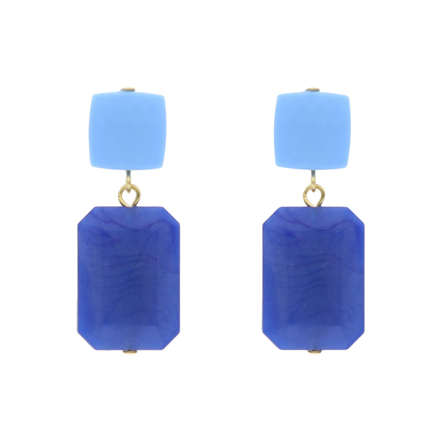 camps & camps oorhangers Cubes Earrings