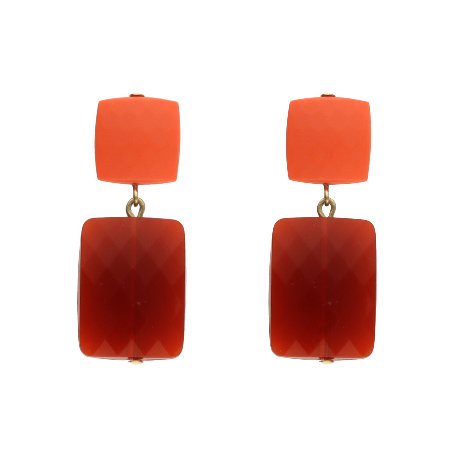 camps & camps oorhangers Cubes Earrings