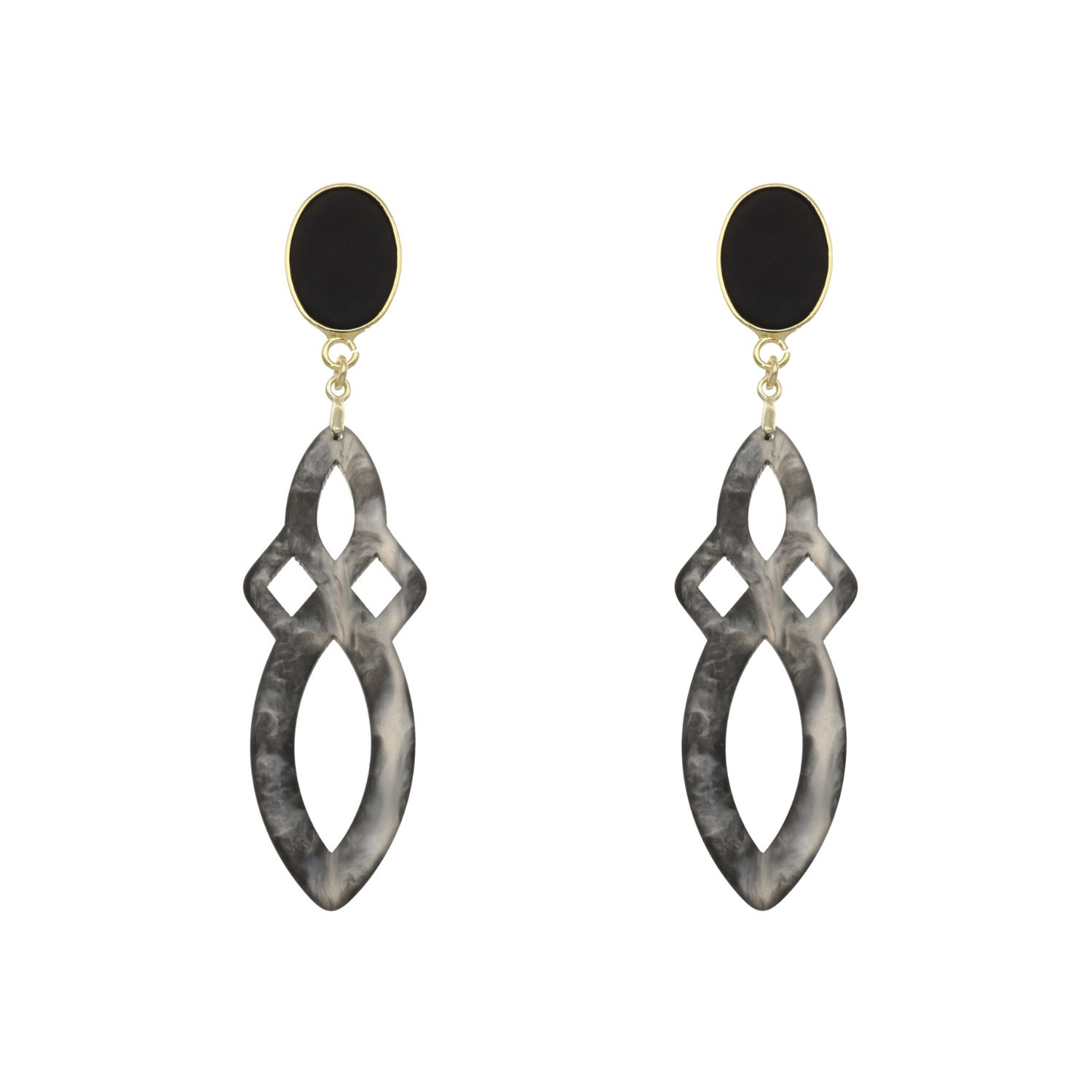 camps & camps oorhangers Dangling Filigrain Earrings